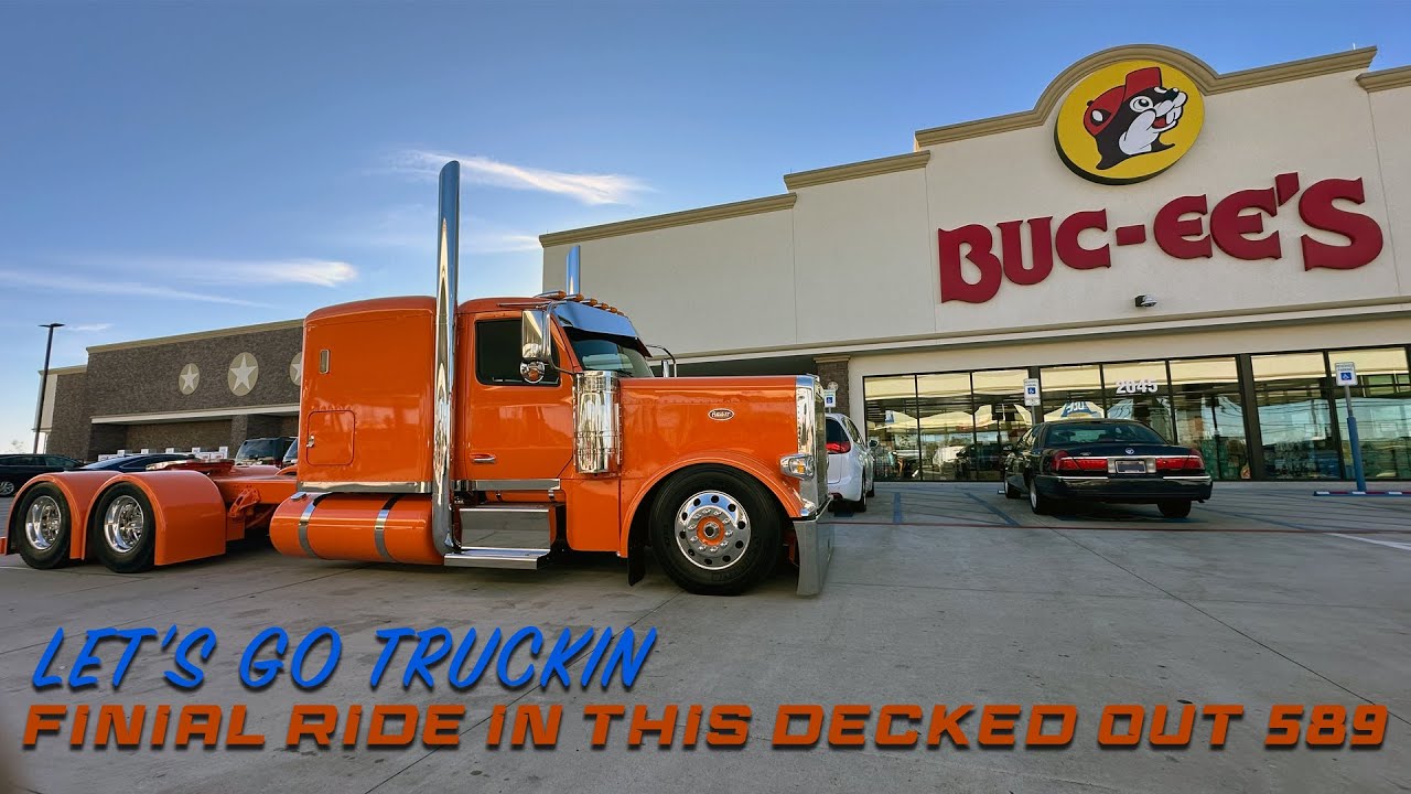 Outlaw Trucking!! - We went to Buc-ee's in this Peterbilt.