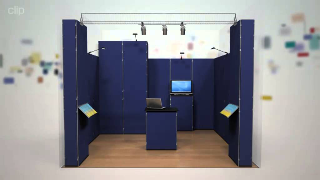 Clip, conception et réalisation de stands modulables