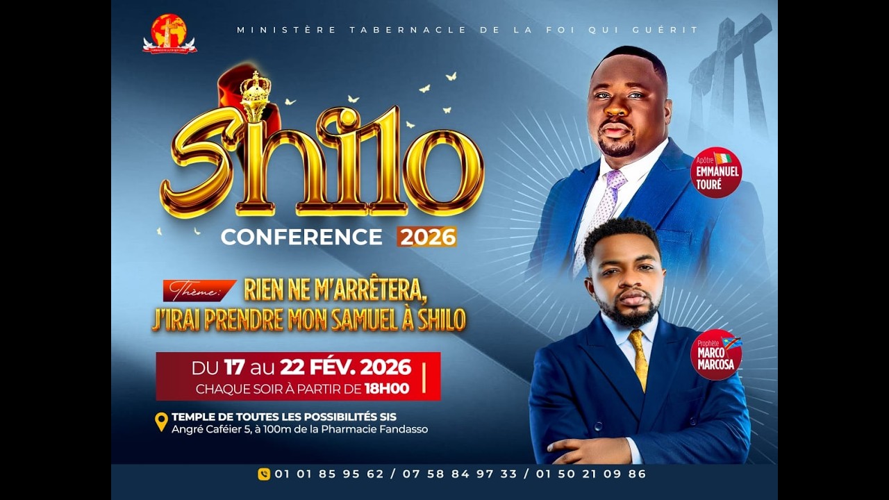 CONFERENCE  SHILO 2026 JOUR 6 finale