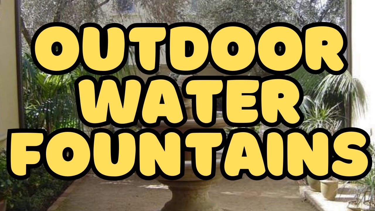 5 Best Outdoor Water Fountains of 2024