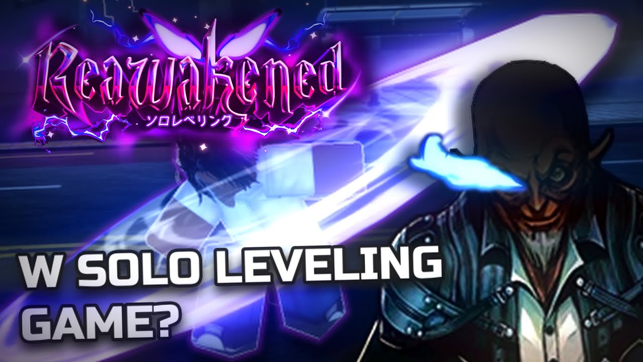 This NEW roblox solo leveling game is...