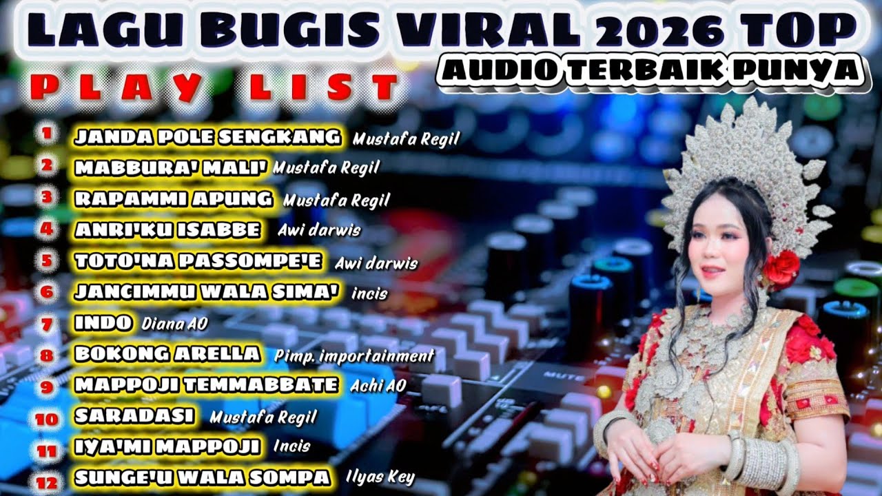LAGU BUGIS VIRAL 2026 TOP ‼️ KUMPULAN SPECIAL NONSTOP TERBAIK 🔰