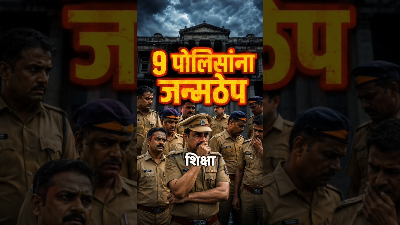 चक्क 9 पोलिसांना जन्मठेप! | Washim Case 9 Police Officers Sentenced #News