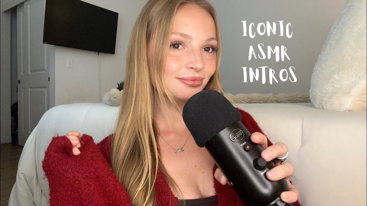 ASMR Whispering Other ASMRtists Intros! 