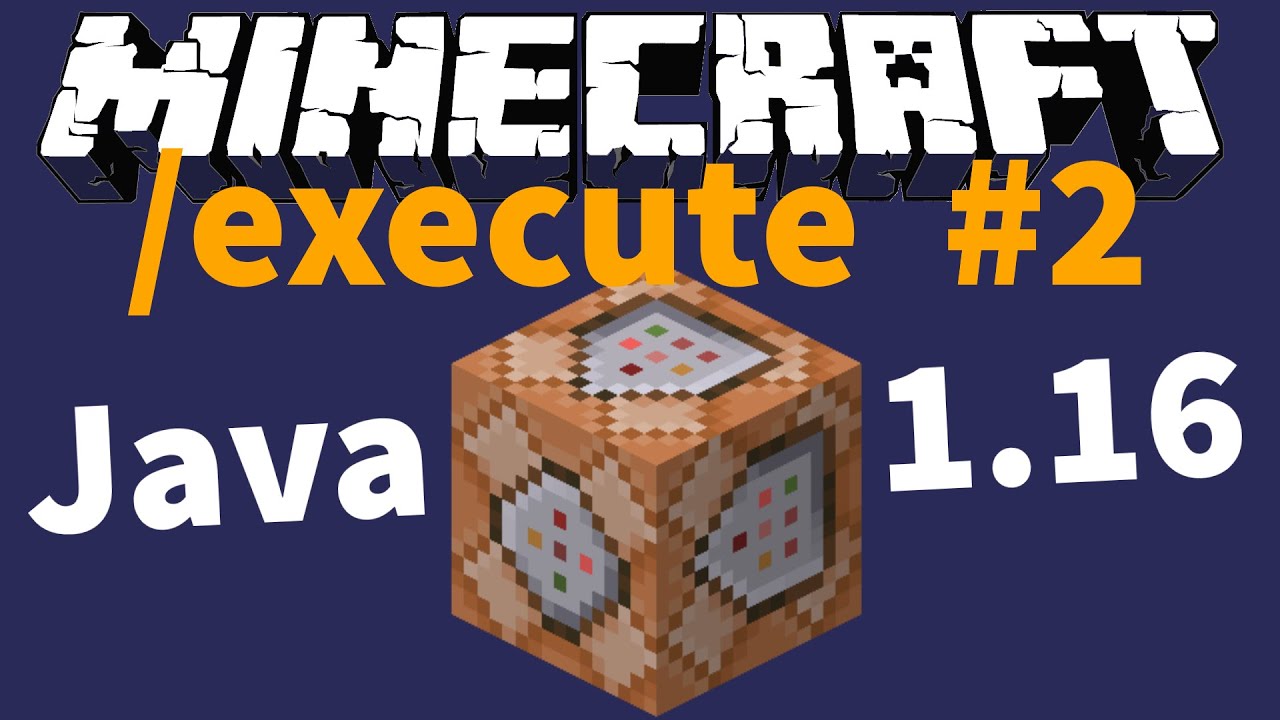 ☑️ Effectuer une Commande sous Conditions avec /execute - Tutoriel Command Block Minecraft Java 1.16