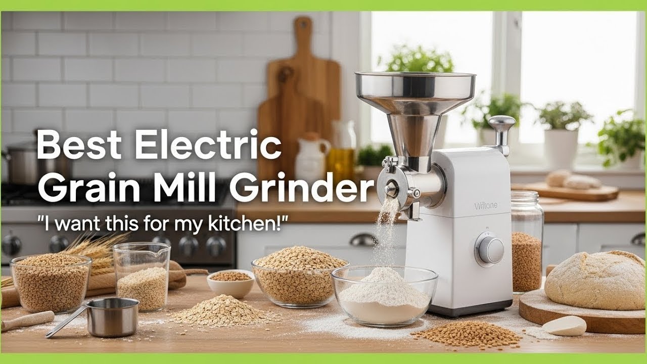 Top 5 Best Electric Grain Mill Grinders 2026 – Perfect for Home Use