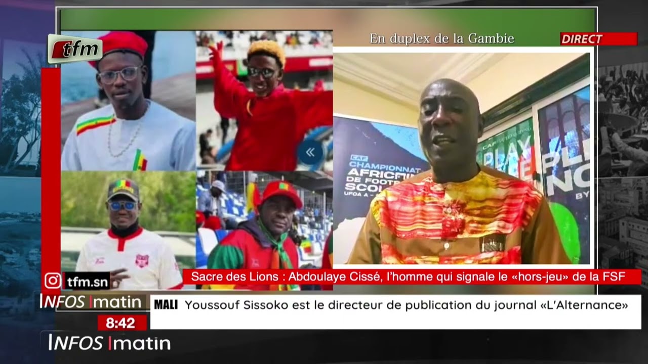 focus sport | Sacre des lions : Abdoulaye CISSE, l'homme qui signale le 