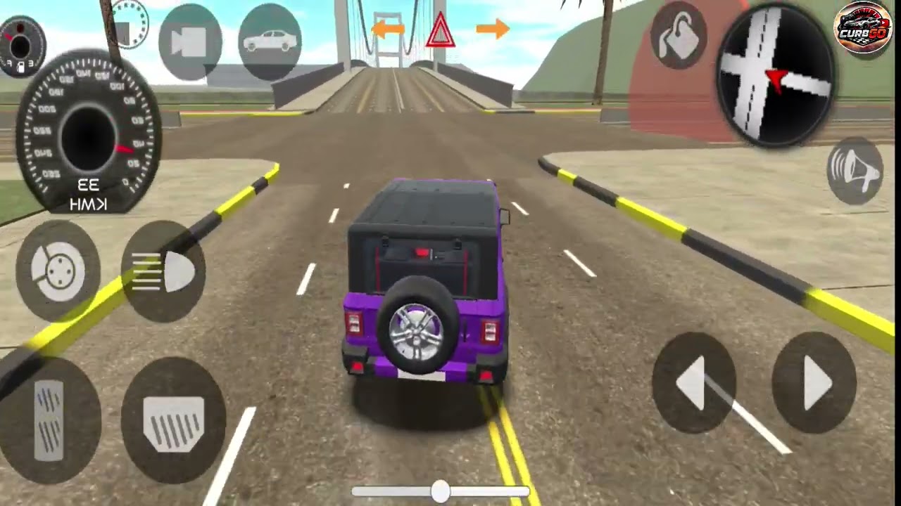 Car Racing Game | Mahindra Thar Game | Curbgo Car Racing Game | Get Car Racing Curbgo 