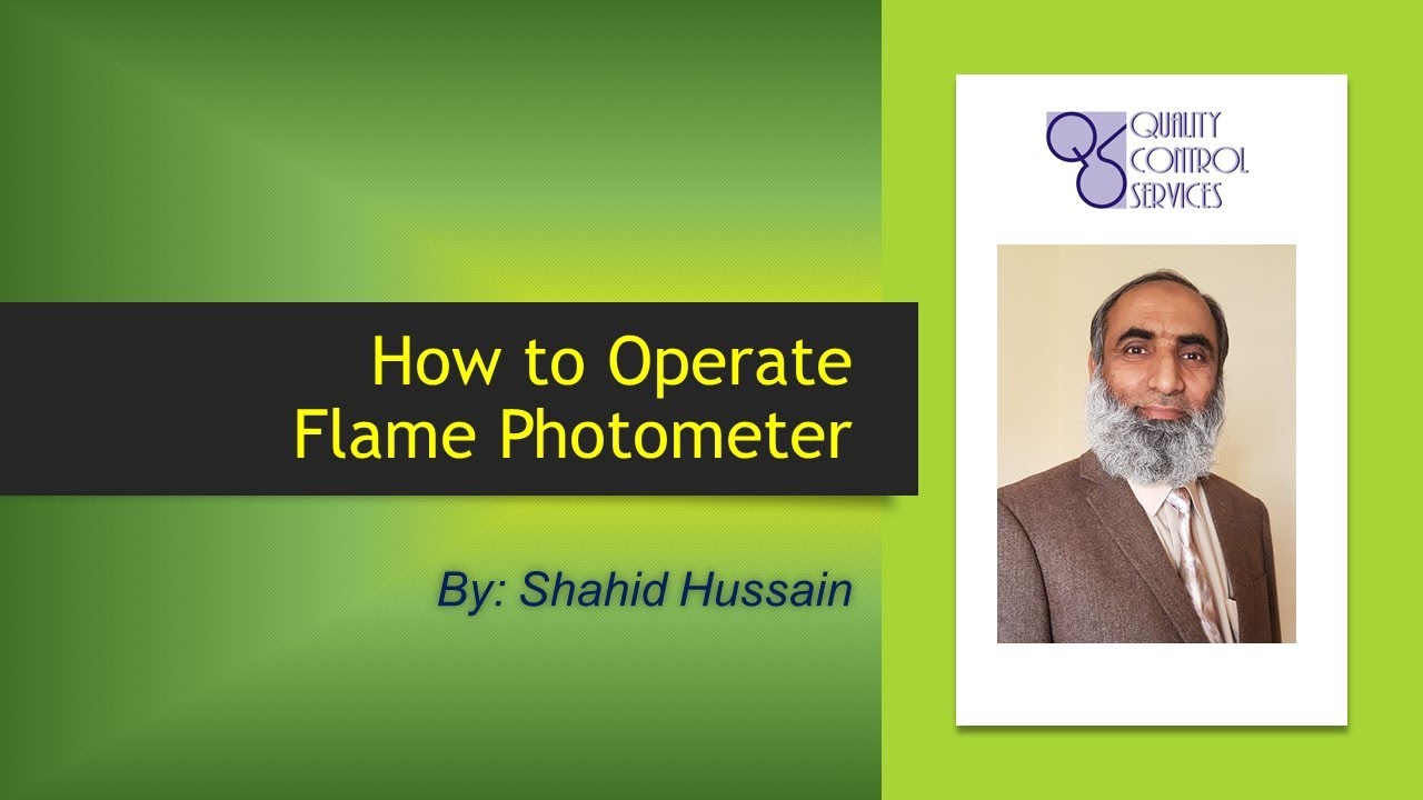 How to Operate Flame Photometer