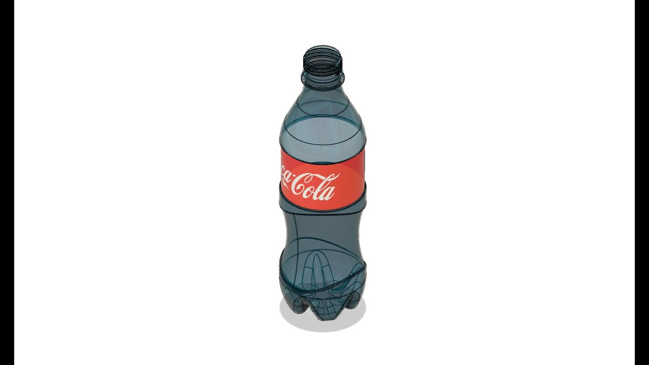 Fusion360_CocaCola Bottle Speed modeling