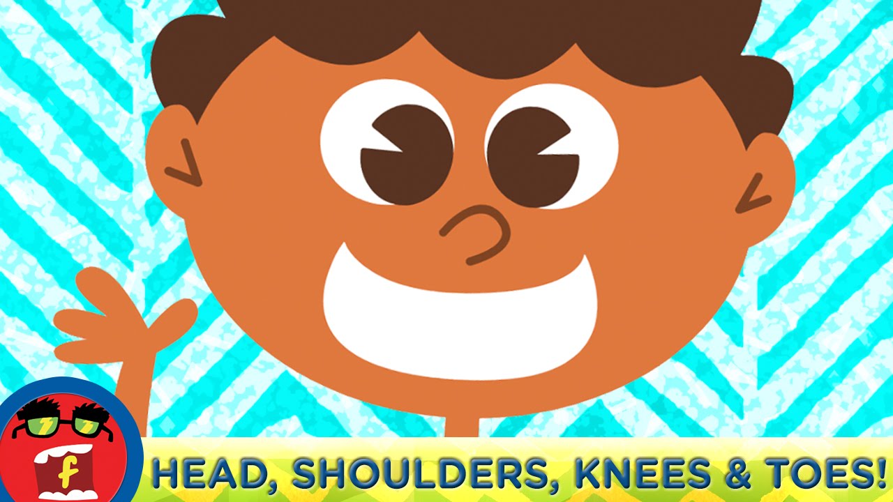 Head, Shoulders, Knees & Toes! | Fredbot Kids Songs (Lucy The Dinosaur)