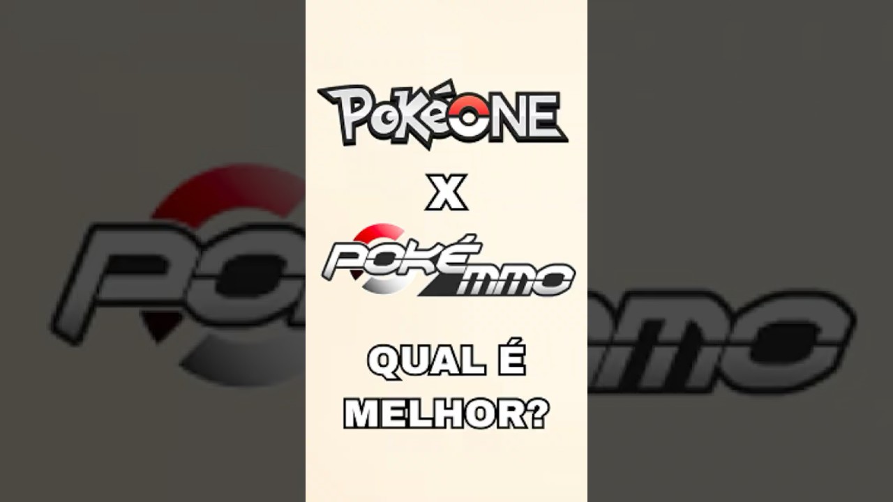 Pok&eacute;One ou Pok&eacute;MMO, qual o melhor?