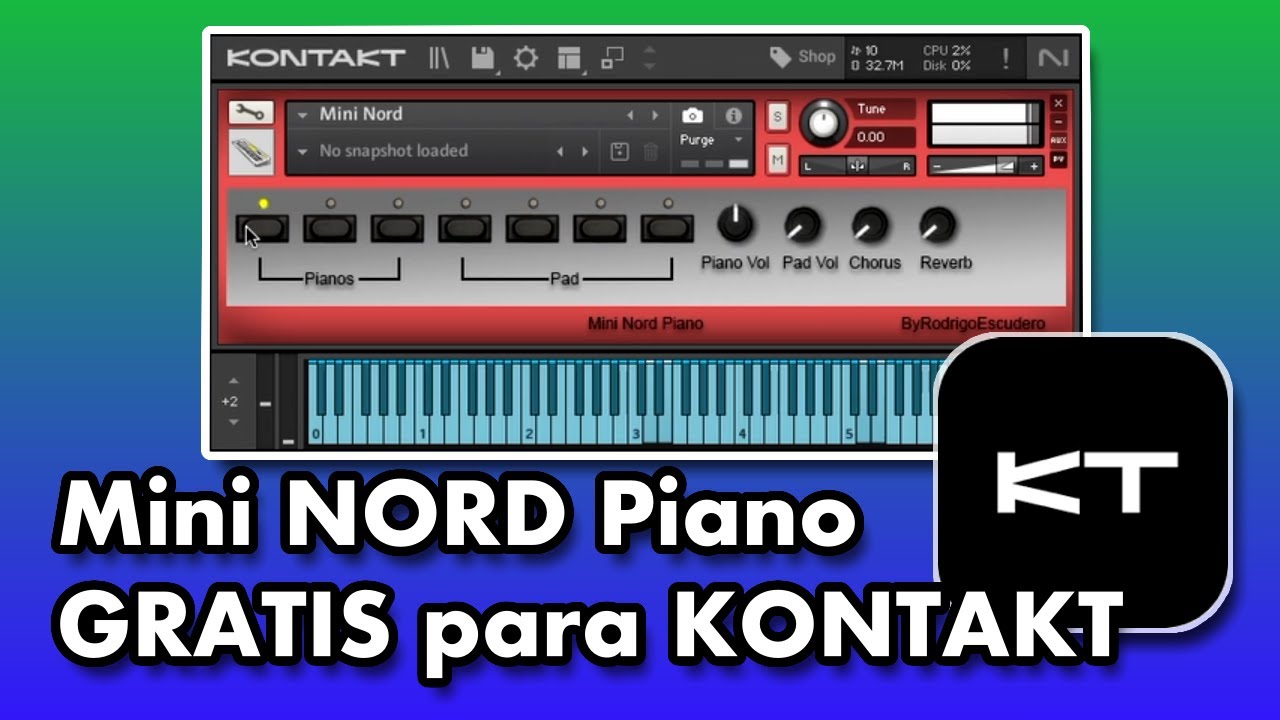 Mini Nord Piano para Kontakt Gratis!