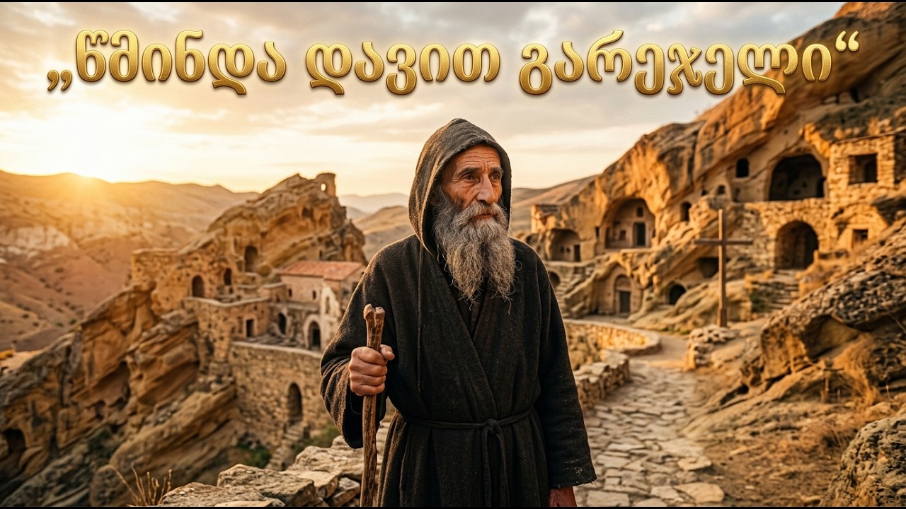 წმინდა დავით გარეჯელი - უდაბნოს მნათობი და ქართული სამონასტრო ცხოვრების ფუძემდებელი.