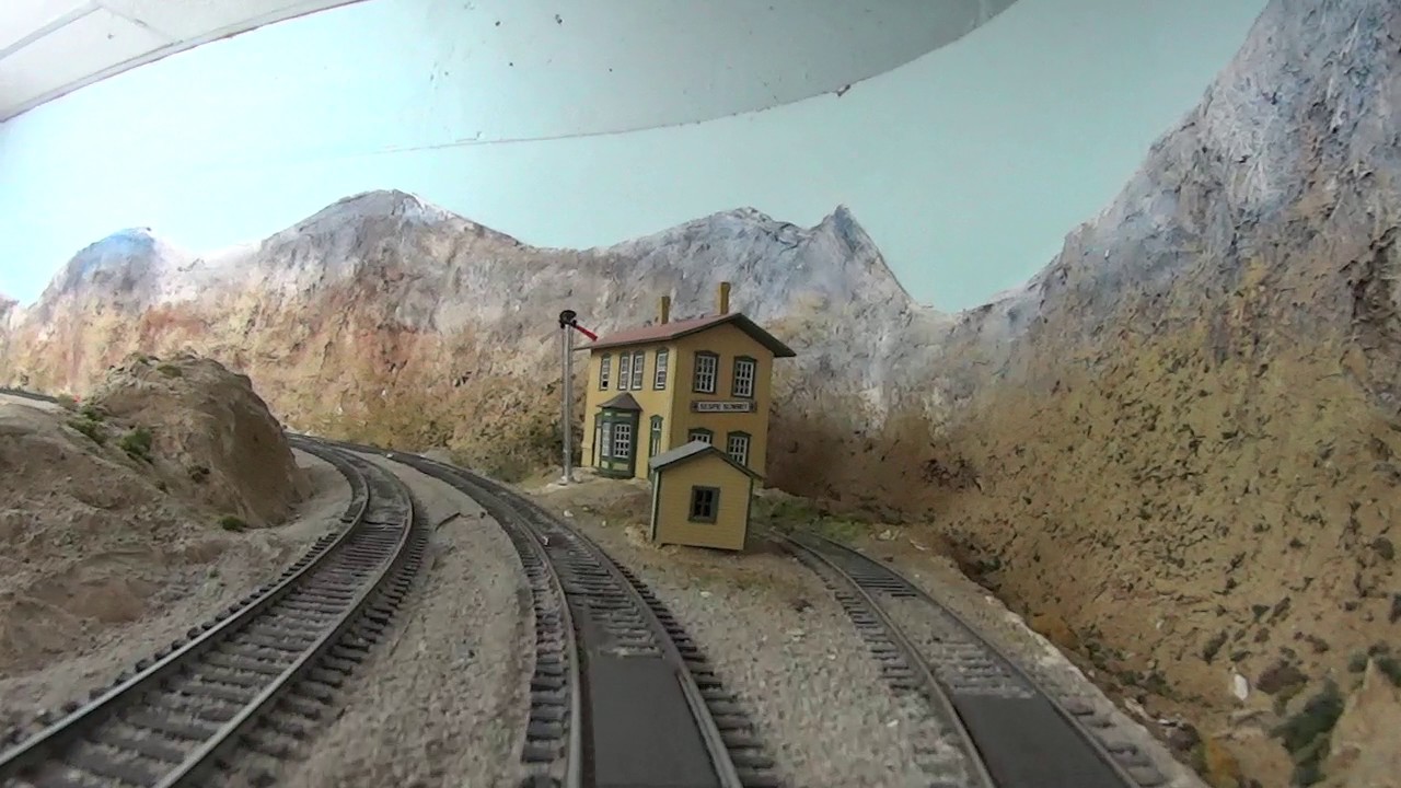 Cab Ride on Rick Stern's Southern California ATSF Railroad