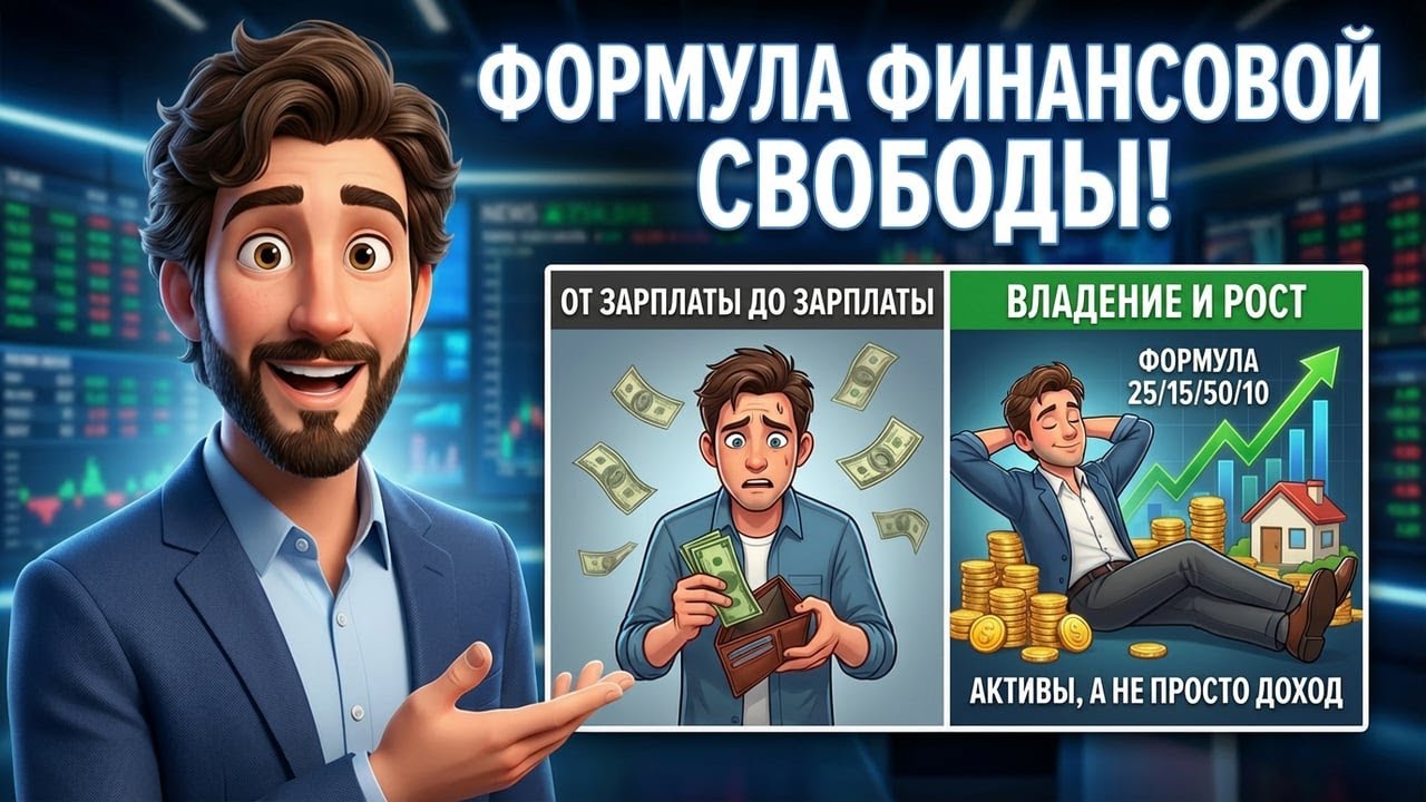 Формула 25 /15/ 50/ 10 | Управление финансами на уровне 富 богатых