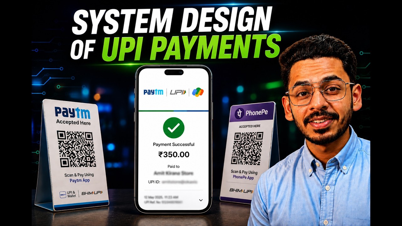 UPI System Design - How UPI System Works? | UPI System Design In Hindi | Coding Adda