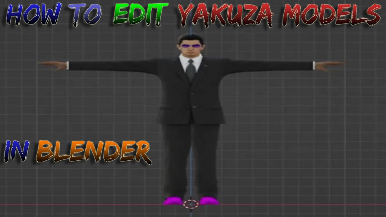 How To EDIT YAKUZA Models in BLENDER
