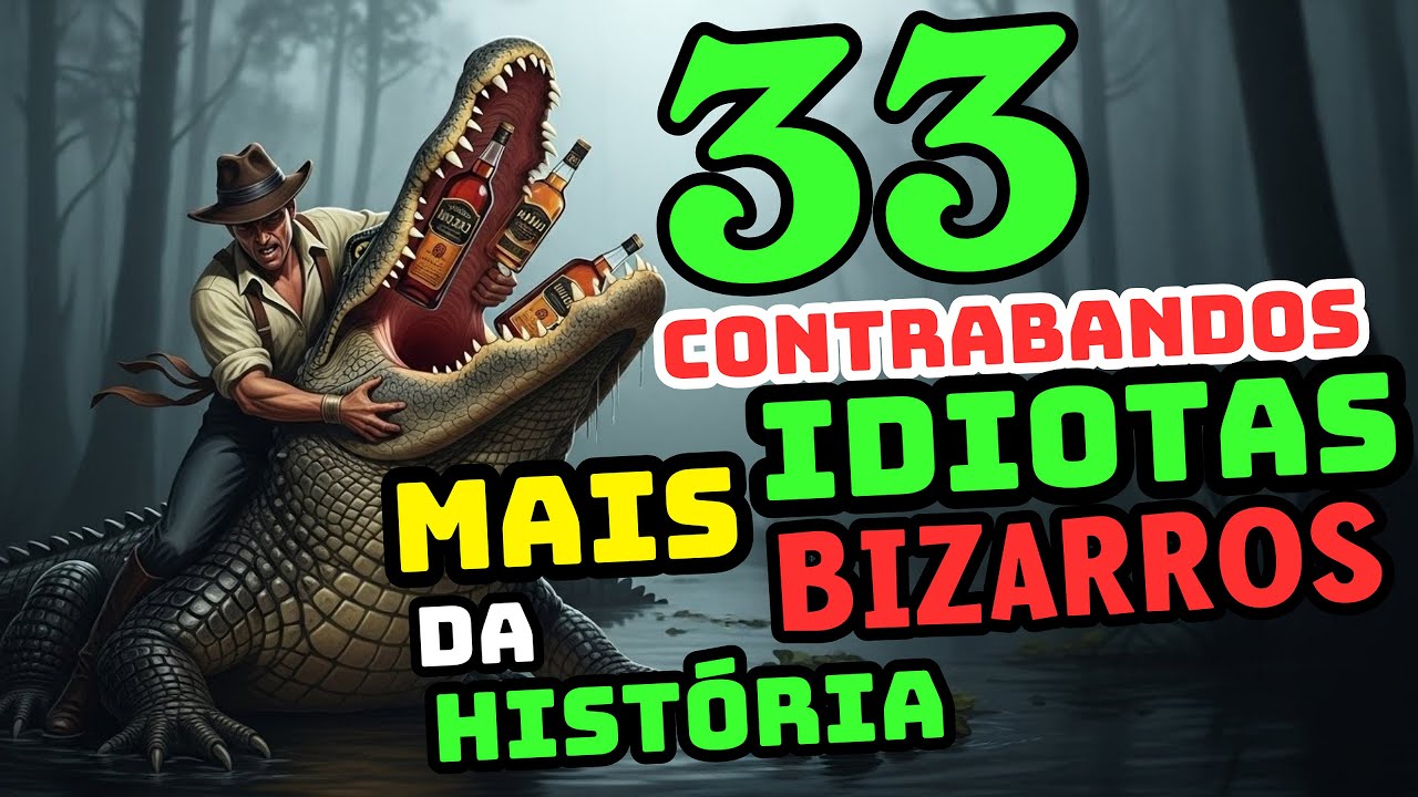33 CONTRABANDOS MAIS IDIOTAS E BIZARROS DA HISTÓRIA