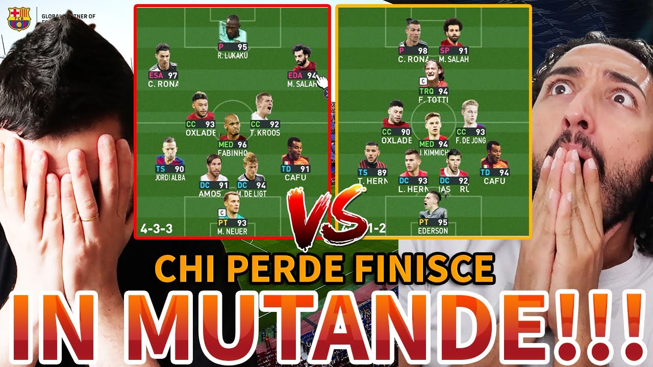 Chi PERDE finisce in MUTANDE!!! La SUPERSFIDA MYCLUB!!! GABBOMAN VS FABIO [PES 2020]