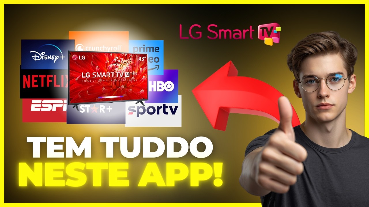🔥 MELHORES APLICATIVOS IPTV PARA TV SAMSUNG E LG EM 2025! SEM TRAVAR E COM 4K