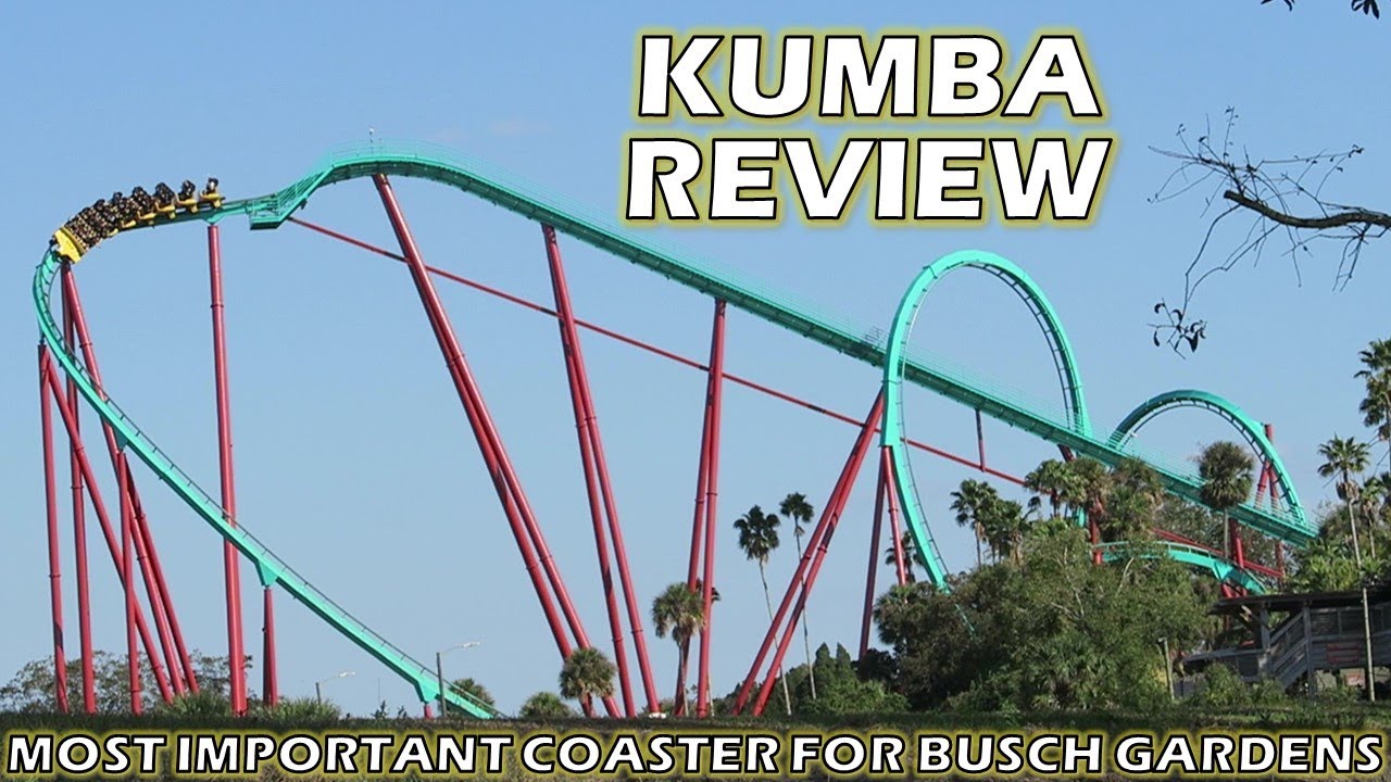Обзор аттракциона Kumba, петляющие горки Busch Gardens Tampa B&M | Важнейшие горки для Busch Gardens