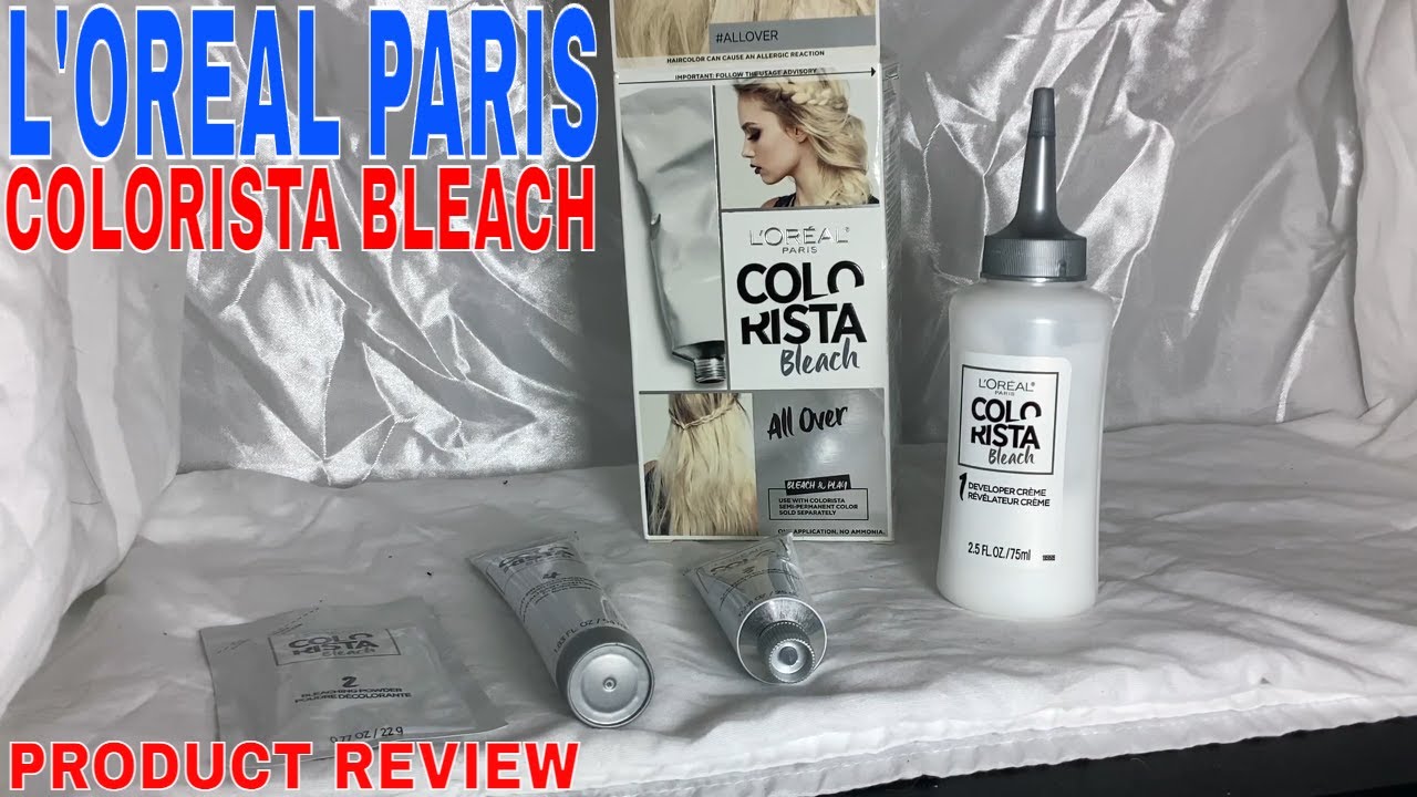 ✅  L'Oreal Paris Colorista Bleach All Over 🔴