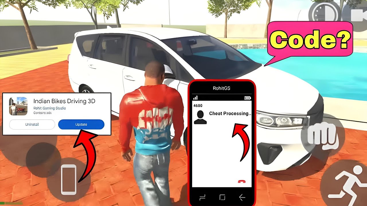 Innova Car Cheat Code? Indian Bike Driving 3D Innova Car Update |Thamdi Gamerz