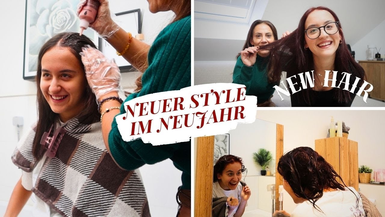 ICH TRAUE MICH! NEUER STYLE IM NEUJAHR | HAIR MAKE OVER MILEYS WELT