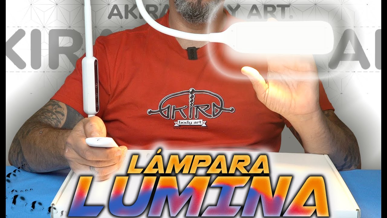 Lámpara LED Lumina para Tattoo y Micropigmentación | Akira Body Art