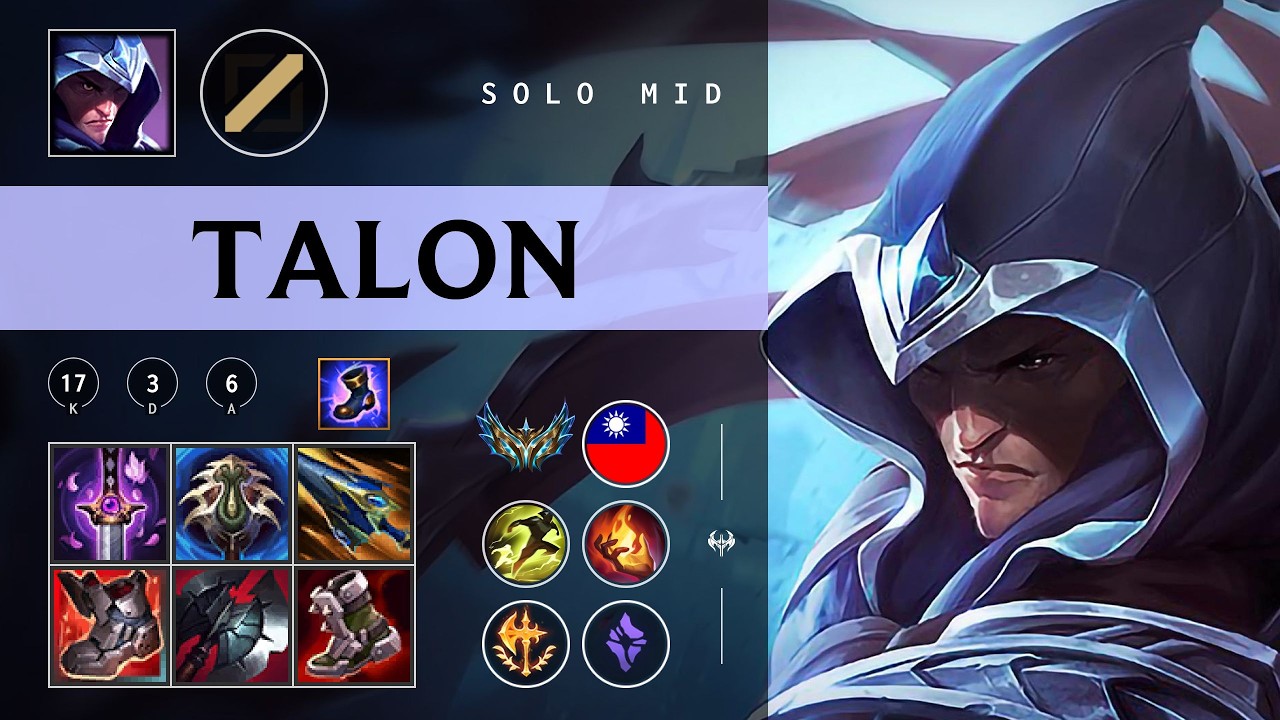 Talon Mid vs Ahri - TW Challenger Patch 26.05