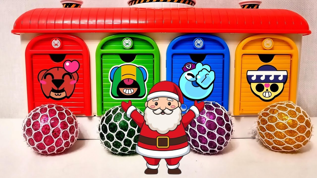 Satisfying Garage ASMR | Oddly Making Giant 4 Slime Color Balls in Funny Garage ASMR