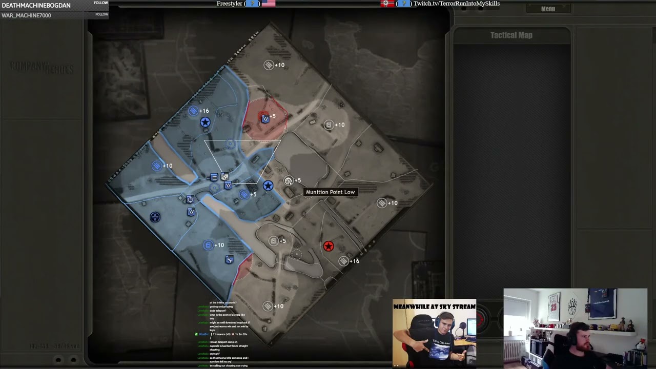 Company of Heroes 1 | Рейтинги лидеров Semois 1 на 1 2022 | Игровой процесс в режиме реального вр...