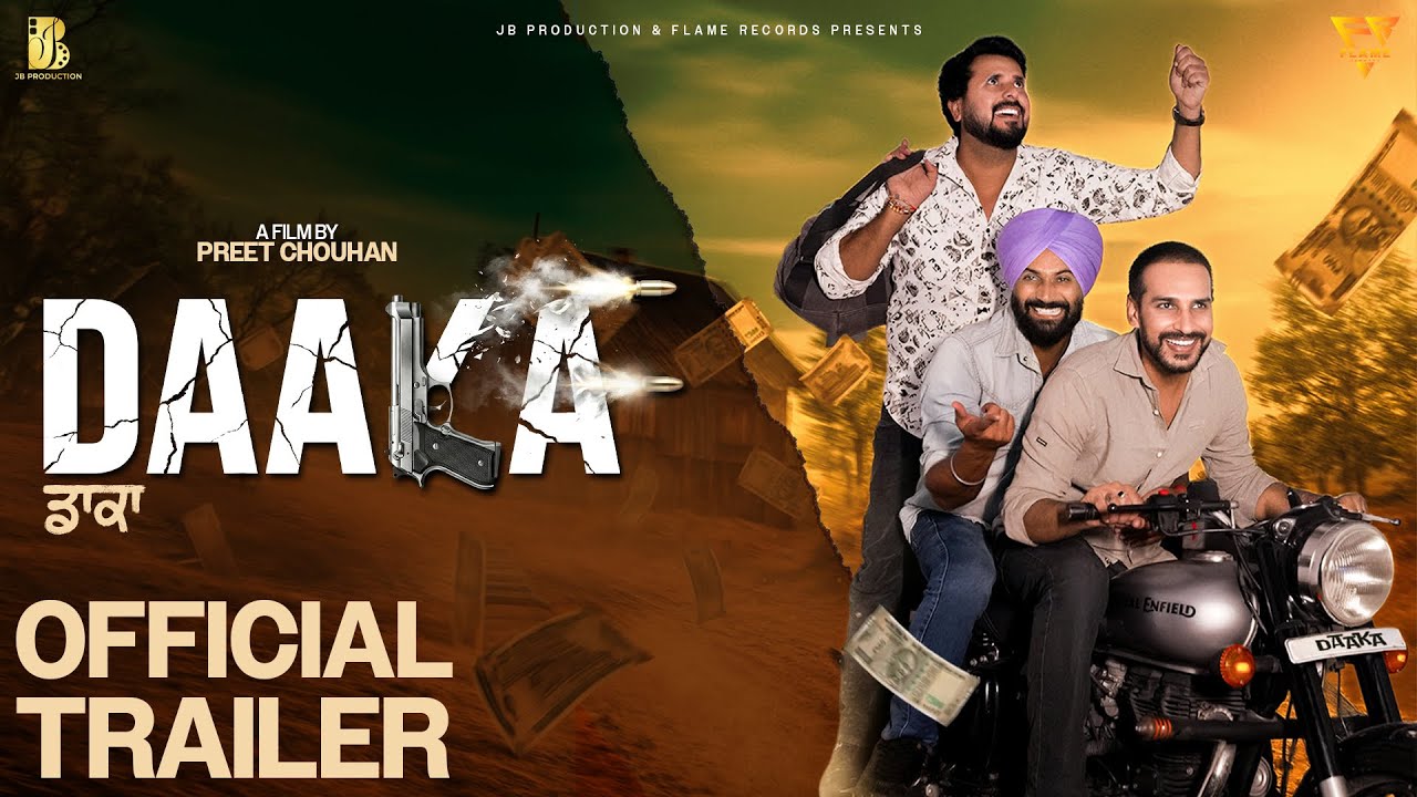 Daaka ( Official Trailer ) Latest Punjabi movie 2026 ! Unlocking On 26 March 2026 !