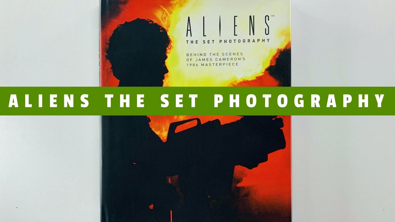 ALIENS The Set Photography (flip through) Artbook