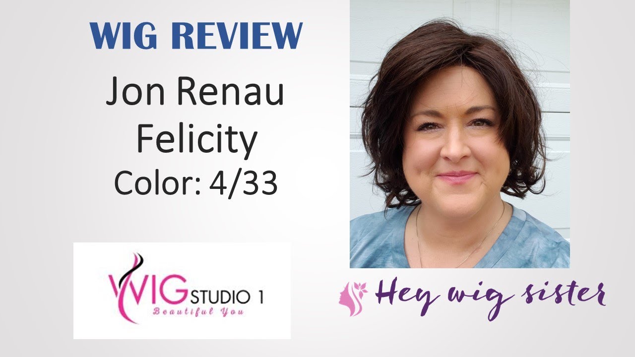 Jon Renau FELICITY Wig Review | 4/33 Chocolate Raspberry Truffle | DENISE SHEETS