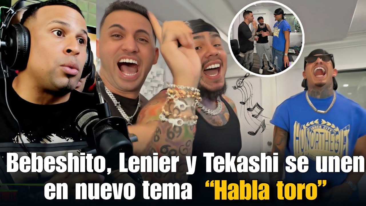 La UNIÓN MUSICAL del AÑO: Bebeshito, Lenier Mesa y Tekashi 6ix9ine se unen en nuevo tema, viene hit!