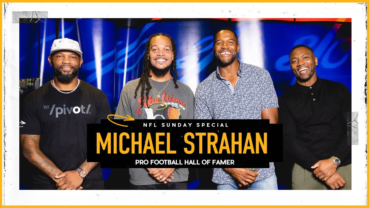 Michael Strahan Mastering the Media, Gap Between Football & Life & Saquon's Year |The Pivot Podcast
