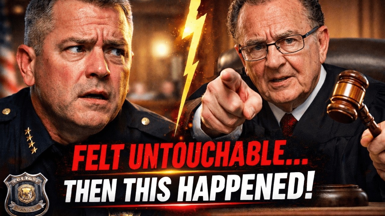 The Police Chief Felt Untouchable — Until the Judge Spoke