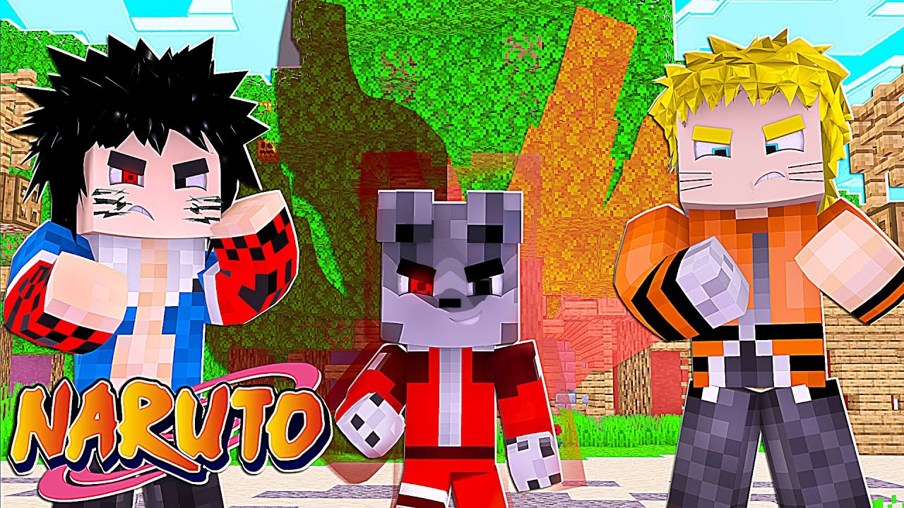 Minecraft - Who's Your Family? O FILHO DO NARUTO REVERSO CONHECEU O NARUTO HOKAGE DE KONOHA!