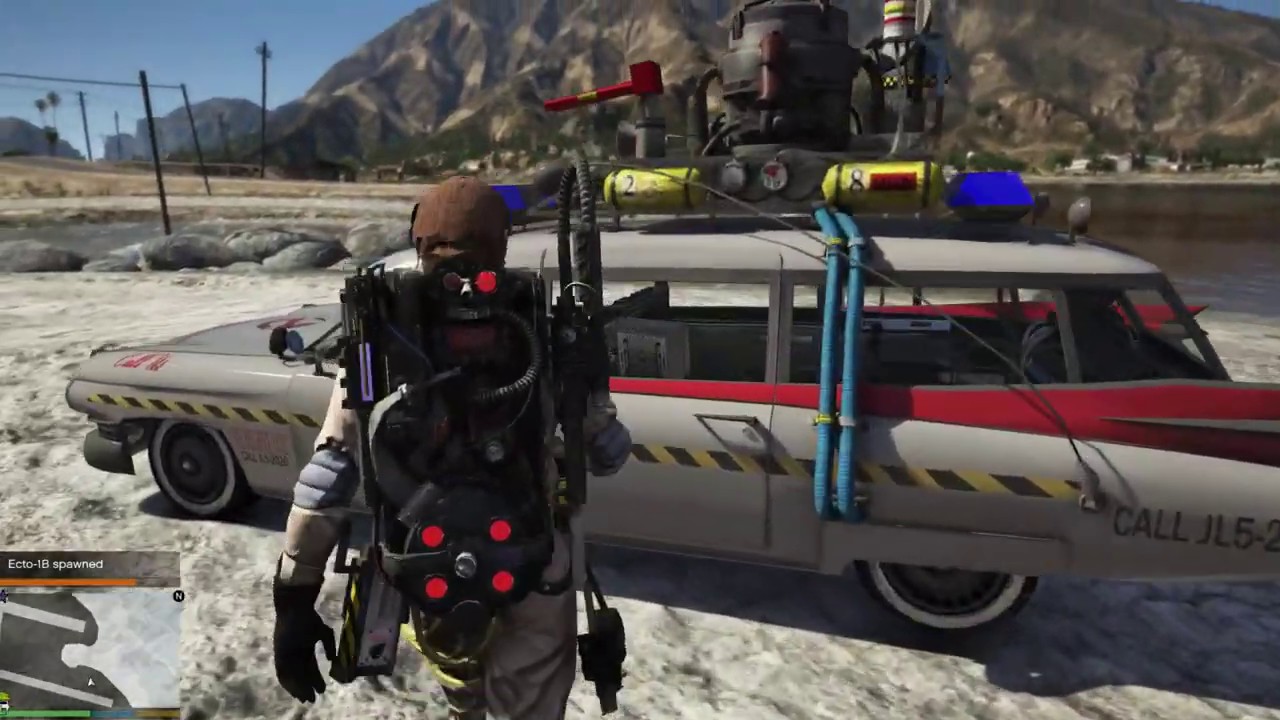 GTAV Ghostbusters test