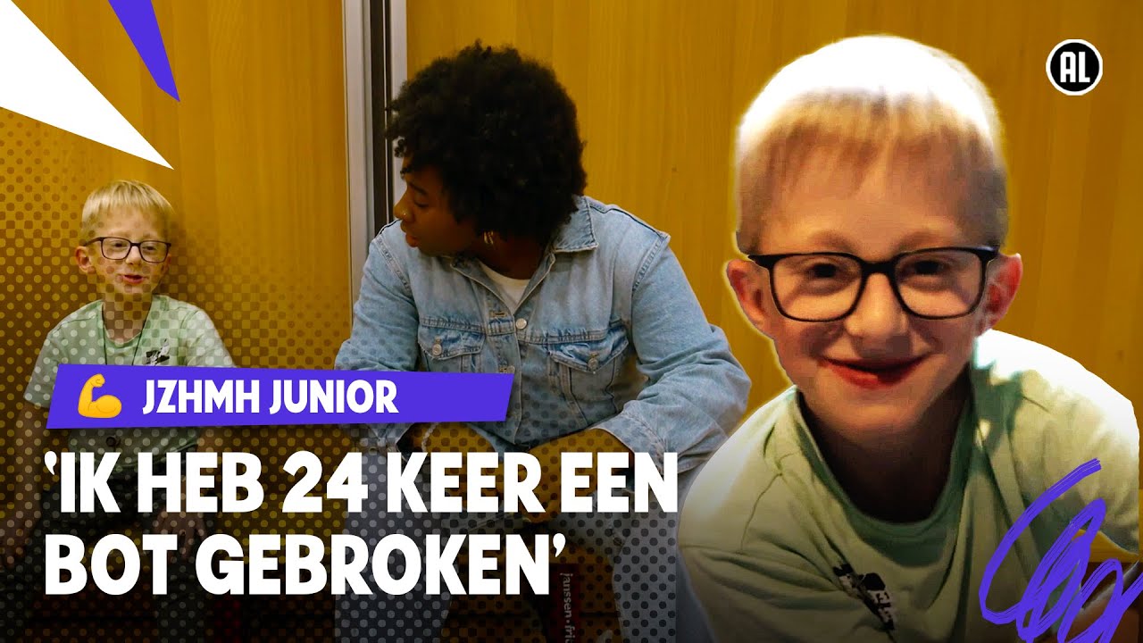 MINCK HEEFT BROZE BOTTEN 🧑‍🦽💪 | Je Zal Het Maar Hebben Jr. | seizoen 1 #8 | NPO Zapp