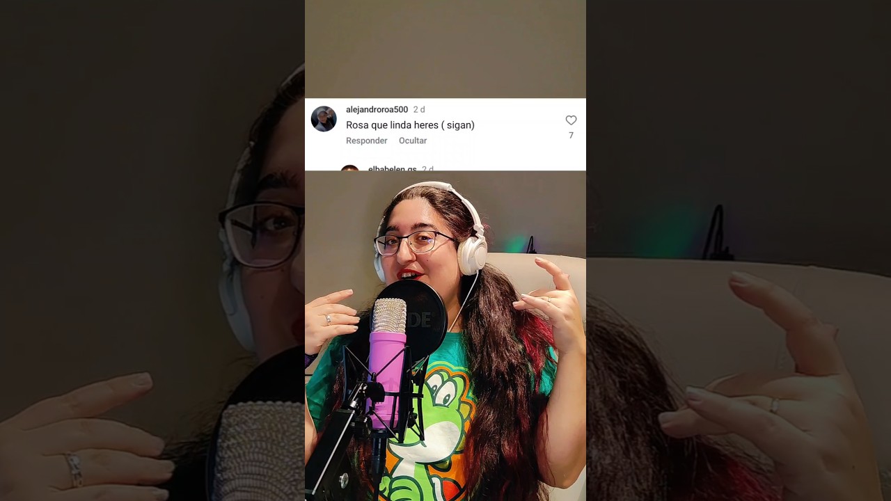 rosa que linda heres