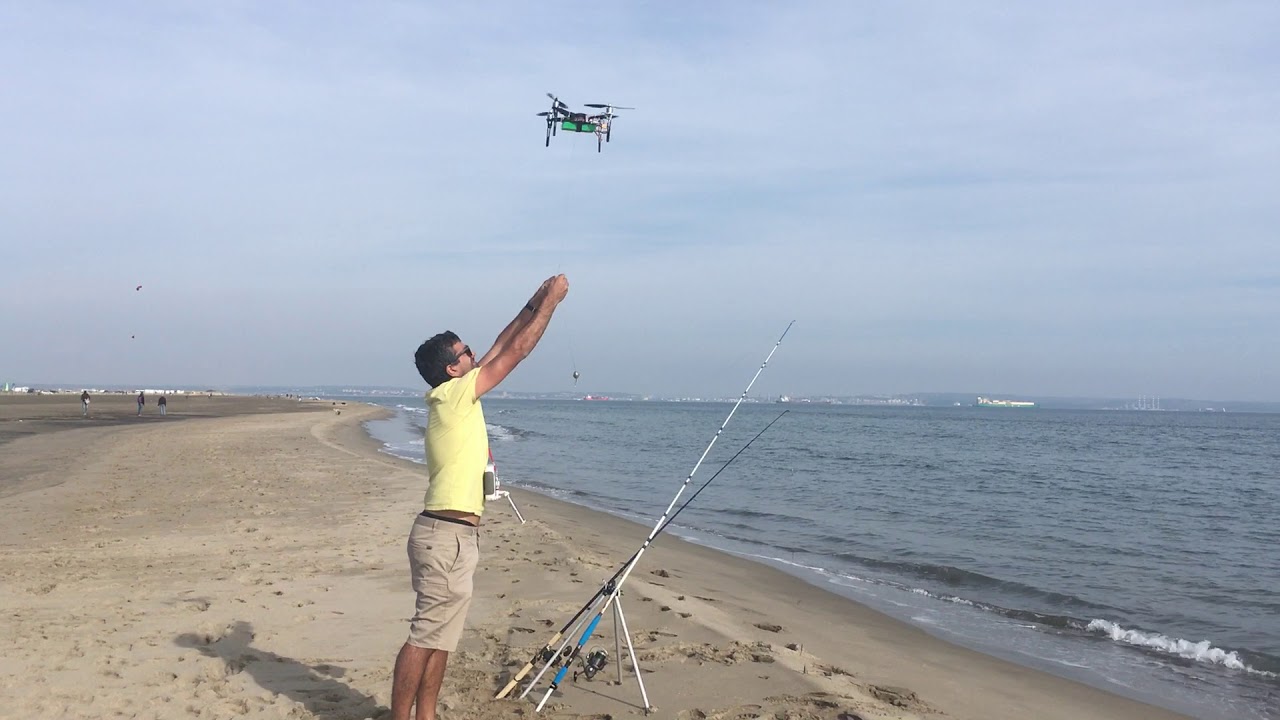 Le Gabian Drone - nouveau prototype de pêche au drone