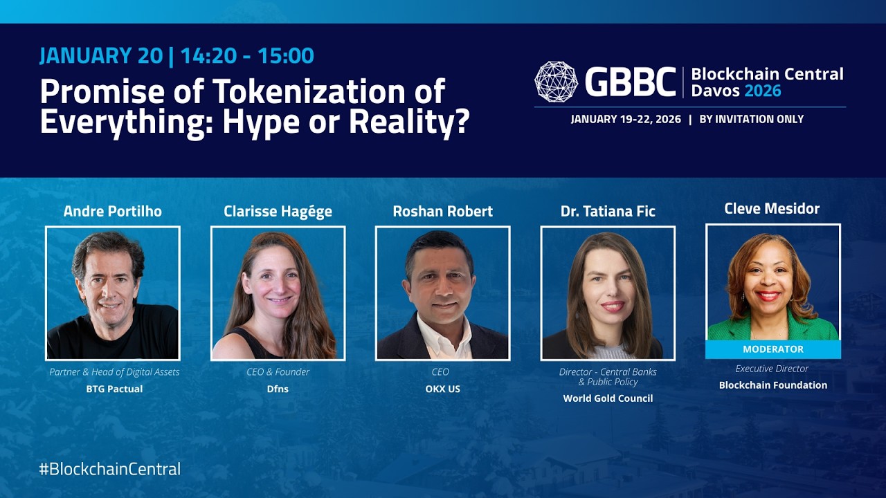 Promise of Tokenization of Everything: Hype or Reality? | 9th Annual Blockchain Central Davos