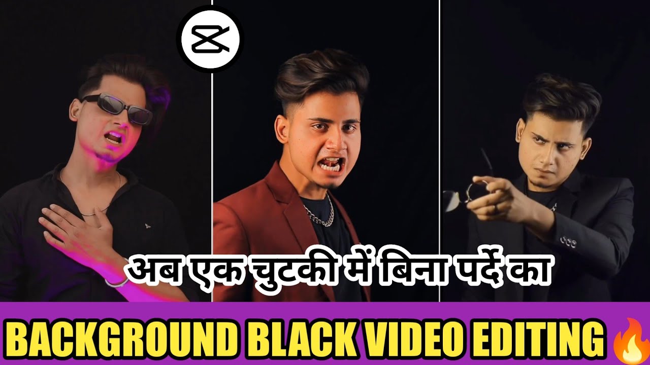 Black Background Video Editing || Video Ka Background Black Kaise Kre || Sachin Verma Reels Editing