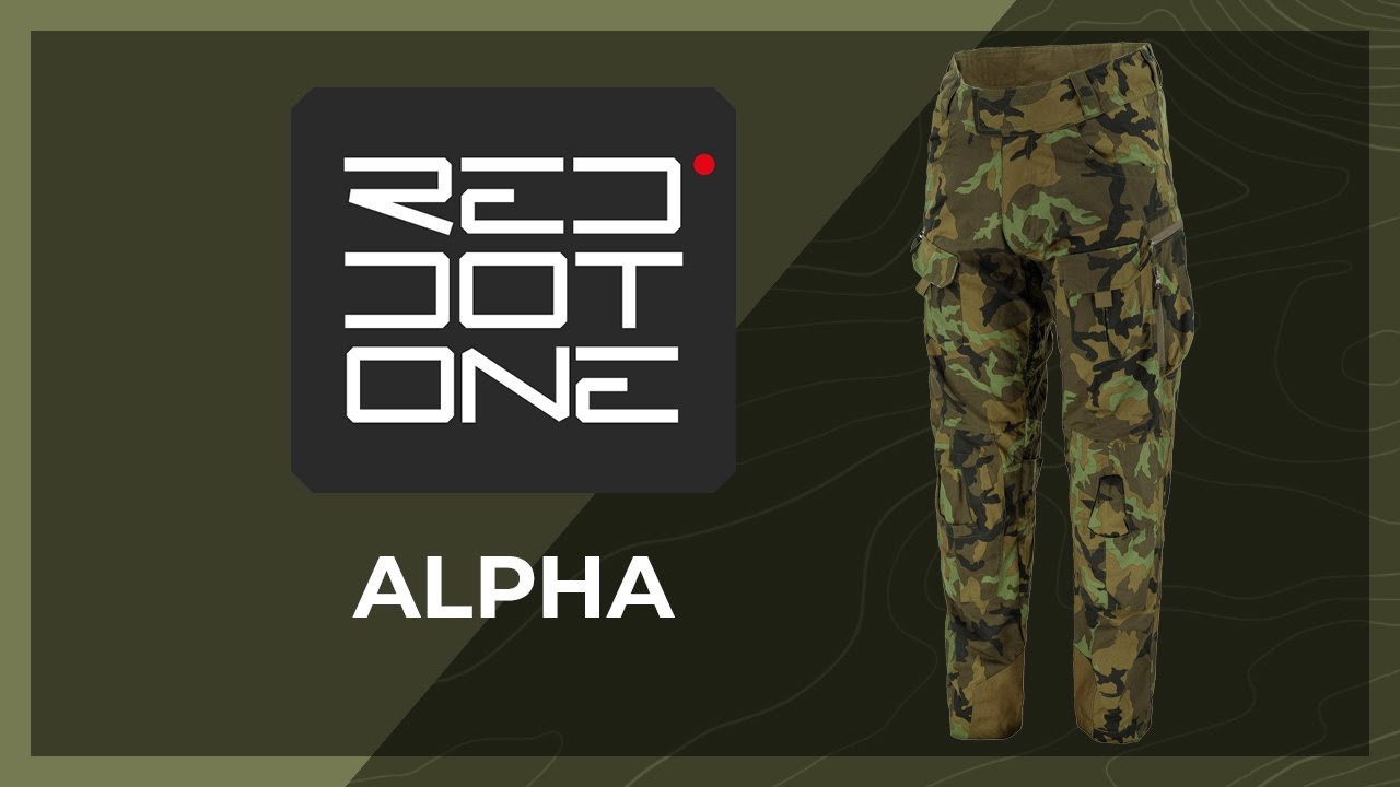 Taktick&eacute; kalhoty RED DOT ONE ALPHA - Military Range