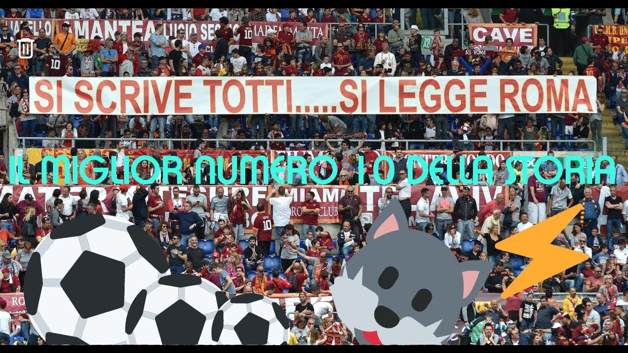 LE top.10 MIGLIORI ESULTANZE DI FRANCESCO TOTTI