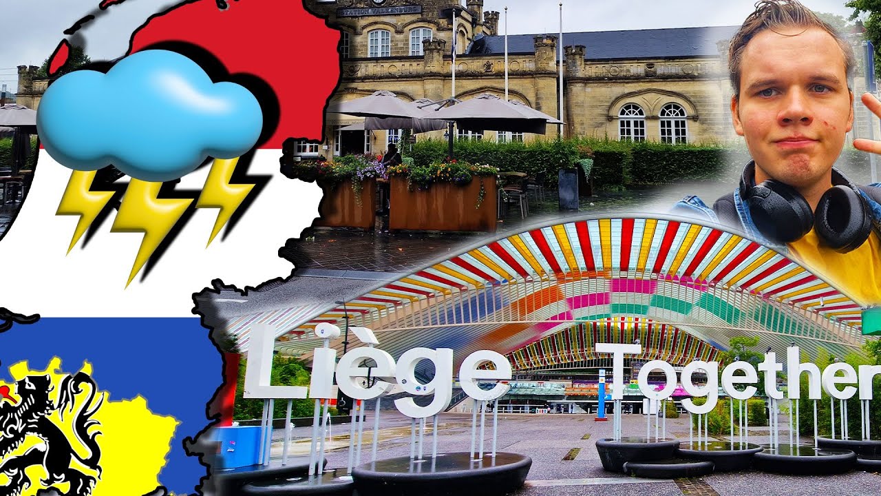 Met KUTWEER treintoeren door LIMBURG en VLAANDEREN // Valkenburg, Luik, Brussel // Treinenvlog