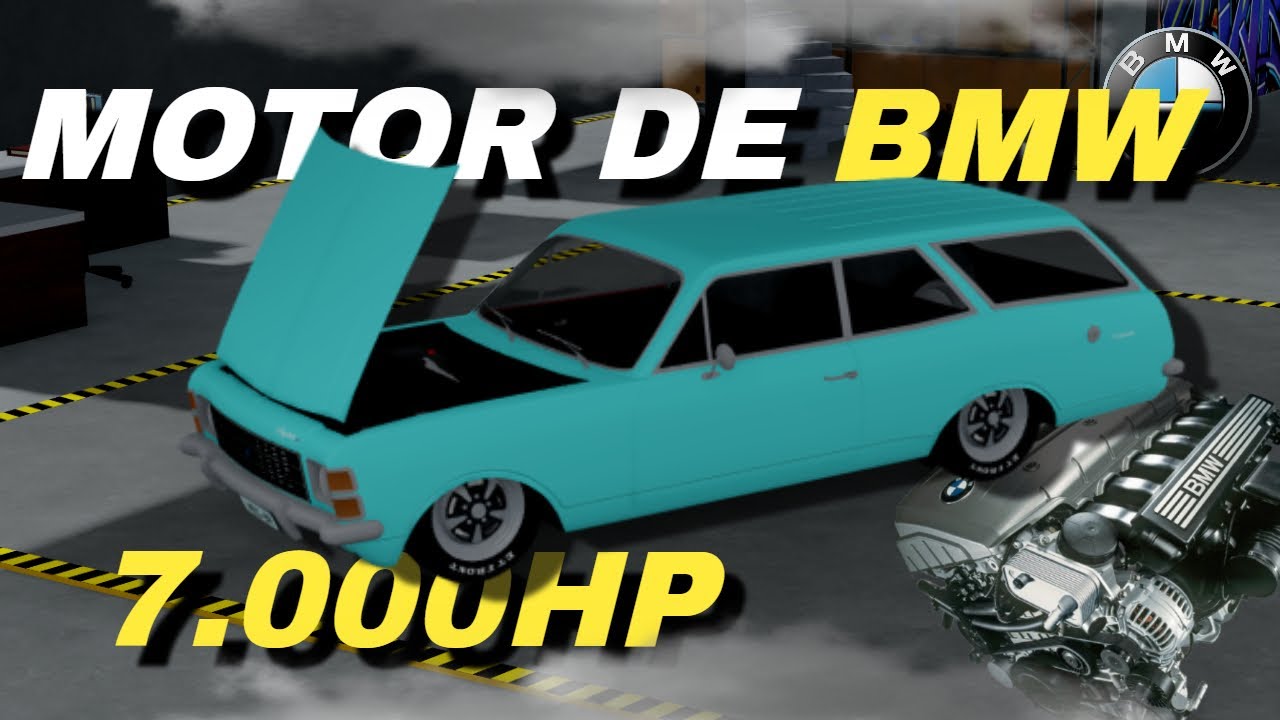 CARAVAN COM MOTOR DE BMW 7.000HP!! - MECÂNICA BRASILEIRA (ROBLOX)